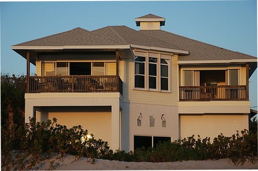 Picture of Home from Beach